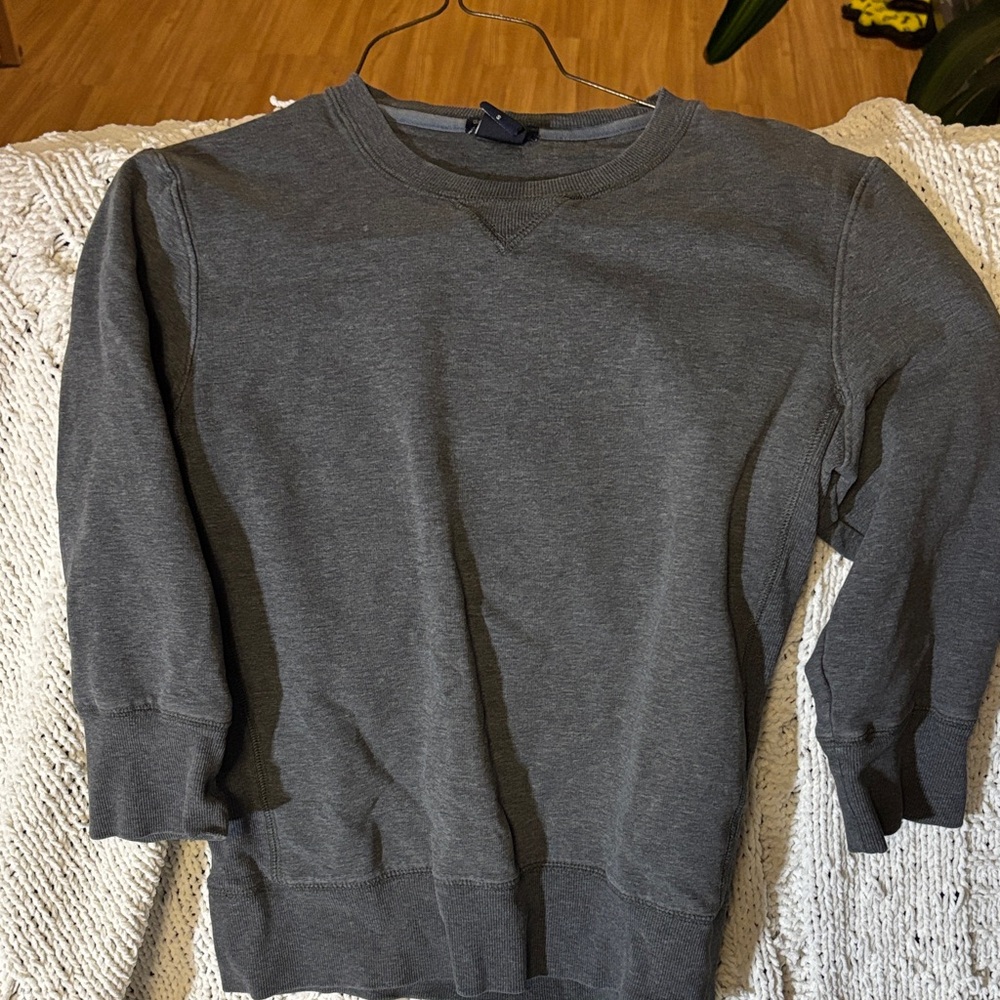 GAP Kids Gray Crewneck Sweater